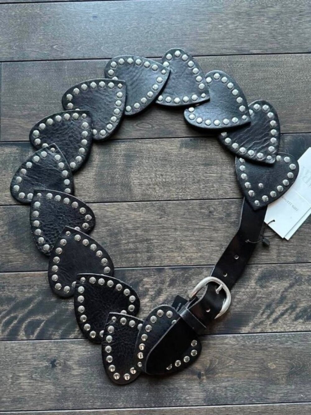 Zara Leather Western Hip Belt - new with tags